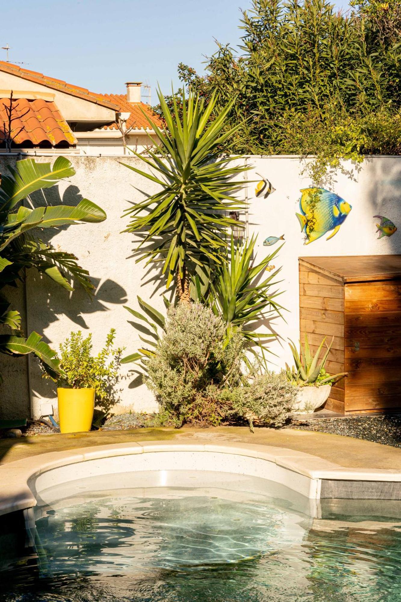 Appartement Avec Piscine Et Jacuzzi A 50Metres De La Plage Et 5Min De L'Allee Des Pins Argelès-sur-Mer Exterior foto